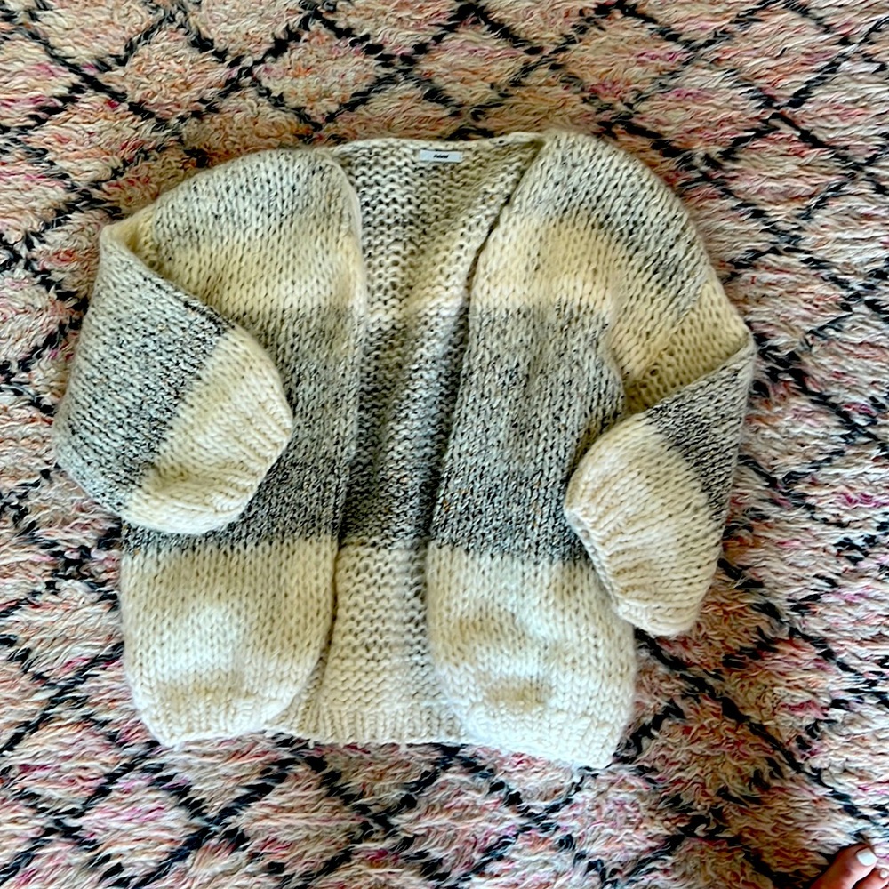 Maiami mohair bomber cardigan.